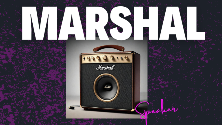 Marshall Speakers: Iconic Design Meets Powerful Sound